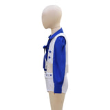Star Dallas Cowboy Cheerleader Costume Kids High School Cheerleading Uniform Becostume
