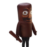 Tung Tung Tung Costume Tung Sahur Costume Inflatable Suit Adults Kids Halloween Outfit Becostume