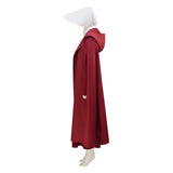 The Handmaid's Tale Hooded Cape Cosplay Costume Halloween Outfit Becostume