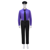 FNAF Five Nights at Freddy's William Afton Cosplay Costume Halloween Suit BEcostume