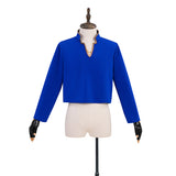 Final Fantasy XIV Seneschal Prince's Cosplay Costume Blue White Halloween Suit Becostume