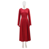 The Handmaid's Tale Red Hooded Cape Cosplay Costume Halloween Outfit Becostume