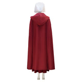 The Handmaid's Tale Hooded Cape Cosplay Costume Halloween Outfit Becostume