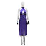 Nina Williams Tekken 8 Cosplay Costume Leather Jacket Dress Suit Halloween Outfit Becostume