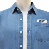 Austin Powers: International Man of Mystery Dr. Evil Cosplay Costume Denim Halloween Suit BEcostume