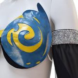 Queen of the Damned Akasha Cosplay Costume Blue Halloween Suit Becostume