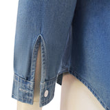 Austin Powers: International Man of Mystery Dr. Evil Cosplay Costume Denim Halloween Suit BEcostume