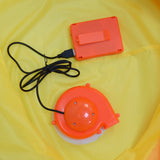 Listen to Music Duckling Inflatable Costume High Quality Fun Party Look Yellow Halloween Suit Becostume