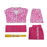 Glee Sue Sylvester Cosplay Costume Super Bass Pink Suit Becostume