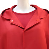 The Handmaid's Tale Red Hooded Cape Cosplay Costume Halloween Outfit Becostume