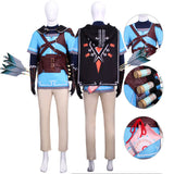 Adults Link Costume Legend of Zelda Link Cosplay Halloween Outfit Carnival Suit BEcostume