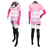 Angel Dust Cosplay Outfit Hazbin Hotel Angel Costume Halloween Suit BEcostume