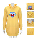 Kpop Demon Hunters Zoey Derpy Tiger Hoodie Cosplay Costume For Kids Adult Becostume