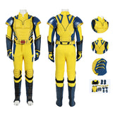 Kids Wolverine Suit Halloween Kids Cosplay Costume Full Suit Becostume