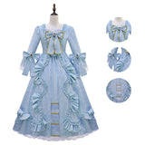 Marie Antoinette Women's Queen Rococo Ball Gown Gothic Victorian Dress Becostume