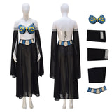 Queen of the Damned Akasha Cosplay Costume Blue Halloween Suit Becostume