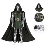 Doctor Doom Cosplay Costume Halloween Black Outfit Becostume