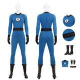 The Fantastic Four Sue Storm Cosplay Costume Invisible Woman Jumpsuit With Shoes Becostume