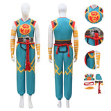 Marvel Rivals Iron Fist Cosplay Costume Halloween Suit Becostume