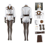 The Boys Private Angel Cosplay Costume White Halloween Suit Becostume