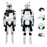 Star Wars : The Clone Wars Captain Rex Cosplay Costume Halloween Suit BEcostume