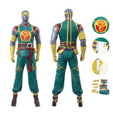 Marvel Rivals Iron Fist Cosplay Costume Halloween Suit Version 2 Becostume