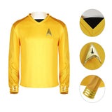 Star Trek Strange New Worlds Uniforms Captain Pike Uniform BEcostume