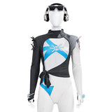 Marvel Rivals Luna Snow Coaply Costume Cool Summer Halloween Suit Becostume