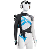 Marvel Rivals Luna Snow Coaply Costume Cool Summer Halloween Suit Becostume