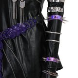 Deluxe Kpop Demon Hunters Mira Combat Cosplay Costume Black Leather Halloween Suit Becostume
