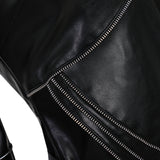 Deluxe Kpop Demon Hunters Mira Combat Cosplay Costume Black Leather Halloween Suit Becostume