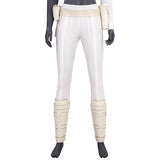 Star Wars Padme Amidala White Cosplay Costume Attack of the Clones Hallwoeen Outfit Becostume
