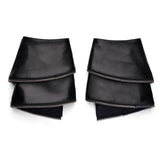 Deluxe Kpop Demon Hunters Mira Combat Cosplay Costume Black Leather Halloween Suit Becostume