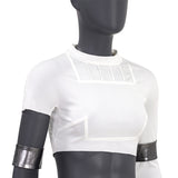 Star Wars Padme Amidala White Cosplay Costume Attack of the Clones Hallwoeen Outfit Becostume