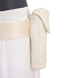 Star Wars Padme Amidala White Cosplay Costume Attack of the Clones Hallwoeen Outfit Becostume