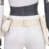 Star Wars Padme Amidala White Cosplay Costume Attack of the Clones Hallwoeen Outfit Becostume