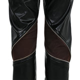 Deluxe Kpop Demon Hunters Rumi Combat Cosplay Costume Black Leather Halloween Suit Becostume