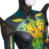 Marvel Rivals Phoenix Jean Grey Cosplay Costume Halloween Jumpsuit Suit Becostume