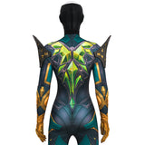 Marvel Rivals Phoenix Jean Grey Cosplay Costume Halloween Jumpsuit Suit Becostume