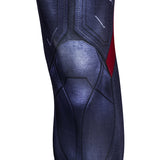 Captain America 2 Steve Rogers Jumpsuit Cosplay Costume Print Becostume