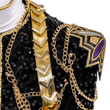 Kpop Demon Hunters Rumi Golden Black Performance Dance Outfit Ver2 Becostume