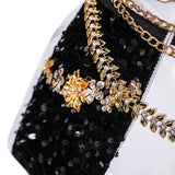 Kpop Demon Hunters Rumi Golden Black Performance Dance Outfit Ver2 Becostume