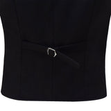 Doctor Who 12th Dark Black Vest with White French Shirt Cosplay Costume BEcostume