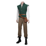 Flynn Rider Tangled Prince Costume Flynn Vest Halloween Carnival Suit BEcostume
