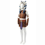 Girls Ahsoka Tano Costume Tales of the Jedi Ahsoka Halloween Cosplay Suit Kids BEcostume