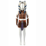 Girls Ahsoka Tano Costume Tales of the Jedi Ahsoka Halloween Cosplay Suit Kids BEcostume