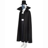 Hatbox Ghost Mask Haunted Mansion Hatbox Ghost Halloween Costume with Hat