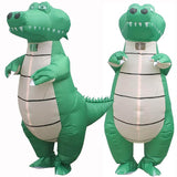 Becostume Inflatable Crocodile Costume Halloween Air Blow Up Crocodile Costume Adult