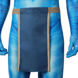 Avatar 2 Cosplay Avatar The Way of Water Costume Jake Sully Blue Jumpsuit
