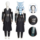 Kids Ahsoka Tano Costume Star Wars Ahsoka Halloween Costume Outfit Girls BEcostume